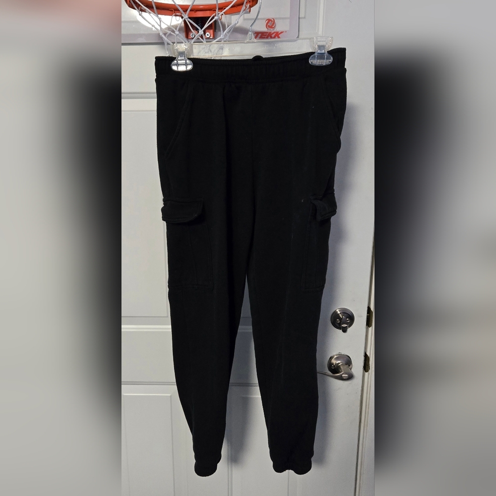 Universal Thread Target Womens High-Rise Black Sweatpants Size XS Cargo Joggers